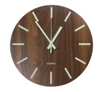 Pulkstenis sienas luminiscejoss 30cm MDF ( 9121368 ) Sienas pulkstenis