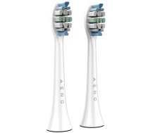 AENO Replacement toothbrush heads  White  Dupont bristles  2pcs in set (for ADB0003/ADB0005 and ADB0004/ADB0006) ( ADBTH3 5 ADBTH3 5 ) mutes higiēnai