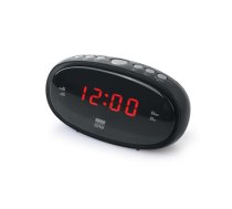 New-One Clock-radio CR100 Black  Alarm function ( CR100 CR100 ) radio  radiopulksteņi