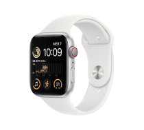 Apple Watch SE 2 GPS + Cellular 44mm Sport Band  silver/white ( MNQ23FD/A MNQ23FD/A 12285855 MNQ23EL/A MNQ23FD/A MNQ23WB/A ) Viedais pulkstenis  smartwatch