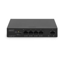 Digitus 4 Port Gigabit PoE Switch DN-95330-1 10/100/1000 Mbps (RJ-45)  Unmanaged  Desktop  Ethernet LAN (RJ-45) ports 4 ( DN 95330 1 DN 95330 1 ) komutators