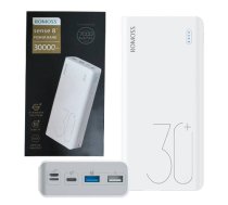 Romoss Sense 8+ Ārējās Uzlādes Baterija 30000mAh PHP30-401-02 (6958377505991) ( JOINEDIT58925156 ) Powerbank  mobilā uzlādes iekārta