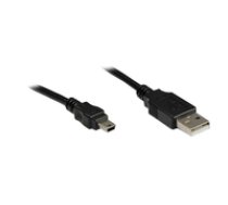 Good Connections USB2.0 Kabel A-Mini B5pol. schw. 3m ( 3310 AM3 ) USB kabelis