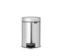 BRABANTIA atkritumu tvertne ar pedāli NewIcon 3L Matt Steel Fingerprint Proof 112164 ( 8710755112164 11 21 64 ) atkritumu tvertne