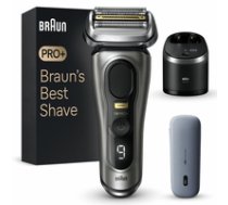 Braun Series 9 Pro+ 9575cc Wet Dry Foil shaver Trimmer Metallic 7500435218276 ( 7500435218276 9575cc BRN218276 ) Vīriešu skuveklis