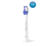 Sonicare S2 Sensitive zobu birstes uzgalis 6 gab balts HX6056/87 ( HX6056/87 45105183 ) mutes higiēnai