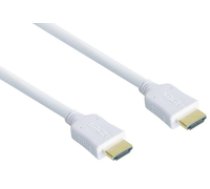 Good Connections HDMI 1.4b Kabel weis 1m ( 4514 010W ) kabelis vads
