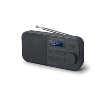 Muse Alarm function M-109DB Portable radio Black ( M 109DB 3700460207670 ) radio radiopulksteņi