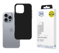 3mk Matt Case do Apple iPhone 16 Pro Max czarny ( 5903108579599 3M006686 W-3MatCas-AiP16PM-0 ) maciņš apvalks mobilajam telefonam