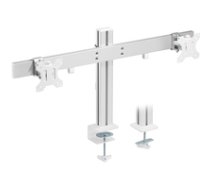 INLINE - Tischhalterung für 2 LCD-Displays - Kunststoff Aluminium Stahl - Fine Texture Gray - Bildschirmgröße: 43.2-81.3 cm (17-32) 404371 ( 23184A Inline_ 23184A )
