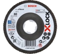 Bosch Bosch X-LOCK serrated lock washer X571 Best for Metal  125mm  grinding wheel (O 125mm  K 80  angled version) ( 2608619203 2608619203 2608619203 )