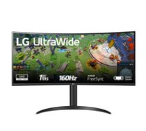 LG  Curved UltraWide Monitor  34WP65CP-B  34   VA  QHD  21:9  160 Hz  5 ms  3440 x 1440  300 cd/m²  HDMI ports quantity 2  Black ( 34WP65CP B.AEU 34WP65CP B.AEU ) monitors