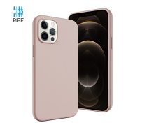 Riff Plans amp; Miksts silikona aizmugures maks ar mikstu iekspusi prieks Apple iPhone 15 Powder pink 4752219010559 RF-TS-IPH15-POPI (4752219010559) ( JOINEDIT54678382 ) maciņš  apvalks mobilajam telefonam