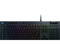 LOGITECH G815 LIGHTSYNC RGB Mechanical Gaming Keyboard – GL Linear-CARBON-RUS-USB-INTNL-LINEAR SWITCH ( 920 009007 920 009007 920 009007 ) klaviatūra