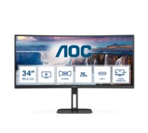 AOC CU34V5C/BK 34inch monitor ( CU34V5C/BK 4038986110198 ) monitors