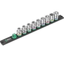 Wera socket magnetic strip C 4 Zyklop socket set 1/2 (black/green 9?piece) ( 05005460001 )
