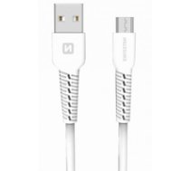 Swissten Basic Fast Charge 3A Micro USB Datu un Uzlādes Kabelis 1m Balts ( 71505521 71505521 71505521 ) USB kabelis