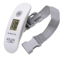 Adler Travel Luggage Scale AD 8189 Maximum weight (capacity) 40 kg Accuracy 100 g White 5905575903747 ( AD 8189 ) Svari