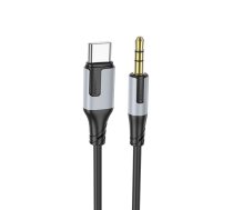 Audio kabelis Borofone BL19 USB-C to 3.5mm melns 6941991108334 (6941991108334) ( JOINEDIT58989107 ) adapteris