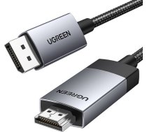 Ugreen Display Port to HDMI cable Ugreen DP119 4K 1m unidirectional ( 6941876217731 15773 ) kabelis video audio