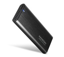 Axagon External USB-C 3.2 Gen 2 metal box for M.2 NVMe SATA SSD disks. Screwless. ( EEM2 SB2 ZUUS-634 ) cietā diska korpuss