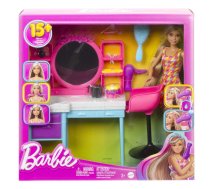 Barbie Doll And Hair Salon Playset  Color-Change Hair ( HKV00 HKV00 ) bērnu rotaļlieta