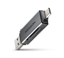AXAGON CRE-DAC External USB 3.2 Gen1 Type-C+Type-A 2-slot SD/microSD ( CRE DAC ZUCR-103 ) USB Flash atmiņa