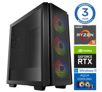 INTOP AQUA Ryzen 5 7600X 32GB DDR5 2TB SSD M.2 NVME RTX4060Ti 8GB WIN11 RW32527WH (EWH411532527) ( JOINEDIT51274633 ) dators