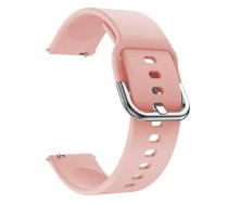 Riff silikona siksnina-aproce prieks Samsung Galaxy Watch ar platumu 20mm Roza 4752219008846 ( RF SIL SAMS SW/20 ROSE RF SIL SAMS SW/20 ROSE RF SIL SAMS SW/20 ROSE )