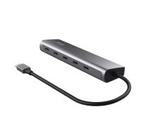 I/O HUB USB-C 5PORT HALYX/25136 TRUST ( 25136 25136 25136 ) USB centrmezgli