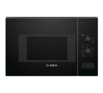 Bosch Microwave Oven BFL520MB0 20 L Rotary knob 800 W Black Built-in Defrost function ( BFL520MB0 19108669 4242005039081 ) Mikroviļņu krāsns