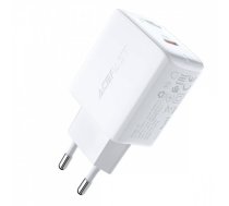 Acefast fast charger USB Type C 20W Power Delivery white (A1 EU white) ( 6974316280040 6974316280040 A1 white ) iekārtas lādētājs