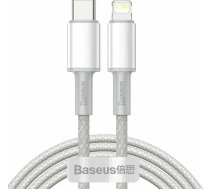 Baseus USB Type C - Lightning cable Power Delivery fast charge 20 W 1 m white (CATLGD-02) ( CATLGD 02 CATLGD 02 CATLGD 02 ) USB kabelis