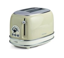 Ariete Toaster Vintage A155/13 Cream ( 8003705114906 00C015513AR0 0155CR ARI-155-BG S0430914 ) Tosteris