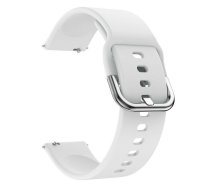 Riff silikona siksnina-aproce prieks Samsung Galaxy Watch ar platumu 22mm White 4752219010399 ( RF SIL SAMS SW/22 WH RF SIL SAMS SW/22 WH RF SIL SAMS SW/22 WH )