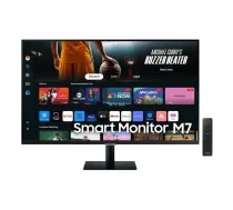 Samsung Smart Monitor M7 M70D 32'' UHD LED VA USB-C melna - Monitors ar viedtelevizora funkciju Smart M7 ( LS32DM702UUXDU ) monitors