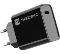 NATEC USB CHARGER RIBERA USB-C 20W PD BLACK ( NUC 2060 ) iekārtas lādētājs