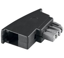 goobay TAE Adapter plug N  RJ11 black - (6P4C) 50308 (4040849503085) ( JOINEDIT48447498 ) telefons