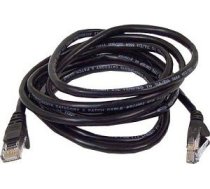 goobay Patch cable Cat6 U / UTP flat black 1 0m ( 95380 ) kabelis vads