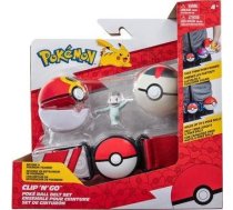Figurka Pokemon: Pas Clip 'N' Go Pokeball Premium + Machop 2013801 (191726426301) ( JOINEDIT45523246 ) bērnu rotaļlieta