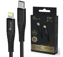 Extralink Smart Life USB-C - Lightning 27W 200cm czarny ( CABESL03 CABESL03 )