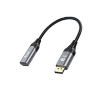 Equip Displayport-HDMI Adapter 1.4 St/Bu    8K/60Hz grau ( 133446 133446 133446 ) adapteris