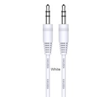 KAKUSIGA KSC-450 3 5 mm AUX kabelis 1 m balts ( 6921042115474 KSC 450 ) USB kabelis