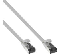 InLine InLine Registered  Flat patch cable  U/FTP  Cat.8.1  TPE halogen free  grey  1m ( 75801 75801 75801 ) tīkla kabelis