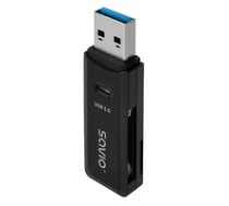 SAVIO SD card reader  USB 3.0  AK-64 ( AK 64 AK 64 AK 64 ) karšu lasītājs