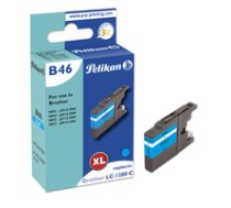 Pelikan Patrone Brother B46 LC1280XL cy cyan remanufactured ( 316333 316333 316333 )