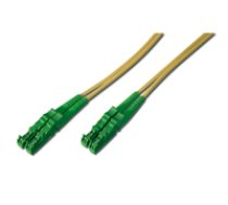 DIGITUS Professional - Patch-Kabel - E2000/APC Single Mode (M) bis E2000/APC Single Mode (M) - 1 0m - Glasfaser - 9 / 125 Mikron - OS1 - hal ( AL 9E2000 01I AL 9E2000 01I AL 9E2000 01I )