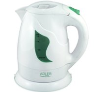 Adler AD 08 w electric kettle 1 L 850 W White 5907468860083 ( AD 08w AD 08w ) Elektriskā Tējkanna