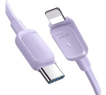 Joyroom USB C - Lightning Cable 20W 1.2m Joyroom S-CL020A14 - Purple ( 6956116748500 6956116748500 JYR754 S CL020A11P ) USB kabelis