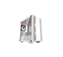 Deepcool ARGB Micro-ATX CASE CC360 White Mini-ITX / Micro-ATX 4 Power supply included No 1x USB3.0 1x USB2.0 1x Audio ABS+SPCC+Tempe ( R CC360 WHAPM3 G 1 ) Datora korpuss
